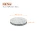 thumbnail image 2 of Deslizadores de muebles, almohadillas de fieltro autoadhesivas redondas, protectores de suelo para patas de muebles de madera dura 1.5" 24 piezas, 2 of 5