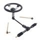 thumbnail image 1 of Kit De Volante Para Carrito De , Kit De Montaje De Volante UTV De Control Preciso Para Vehículos De 110 , 125 , 140 Y 150, 1 of 7