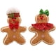 thumbnail image 1 of GOOHOCHY 2pcs fieltro colgante adorno de árbol de Navidad colgante de jengibre colgante de pan de jengibre, 1 of 7