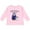 AD-Pink, variant on Inktastic Happy Birthday, Nana- Cute Penguins Boys or Girls Long Sleeve Toddler T-Shirt