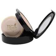 Maja Pressed Powder Compact, Natural Color Uniform Makeup Coverage, 0.53 oz Compact