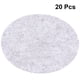 thumbnail image 2 of 20 piezas alfombrillas de fieltro de 14x14cm, almohadillas antideslizantes para muebles, alfombrillas protectoras para macetas, posavasos de agua aislantes, suministros para el hogar (gris claro), 2 of 5