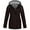 Brown, variant on TIMIFIS Women Water Proof Rain Jacket Lightweight Spring Fall Hooded Raincoat Solid Striped Lined Hiking Travel Long Outdoor