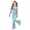 AB36 Mint Green, variant on Bainana 2 Pieces Clothing Set Stylish Outfit Flared Pants And Number Print Short Sleeve Crew Neck Top Daily Wear Youth Little Kids Fashion Comfort Fit Outfits Set Black Size 9-10 Years