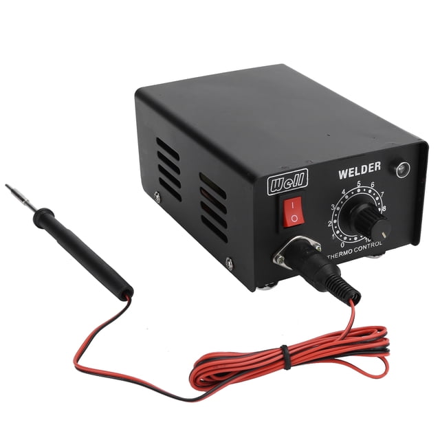 Soldering Wax Jewelry Making Machine, Convenient To Operate 0 Degrees Celsius - 370 Degrees Celsius Jewelry Wax Welder Compact For Jewelry Processing For Jewelry Casting EU Plug