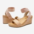 thumbnail image 4 of Sandalia DREAM PAIRS NINI-5 Cuña 8 Nude Tacón 7.5 cm, 4 of 5