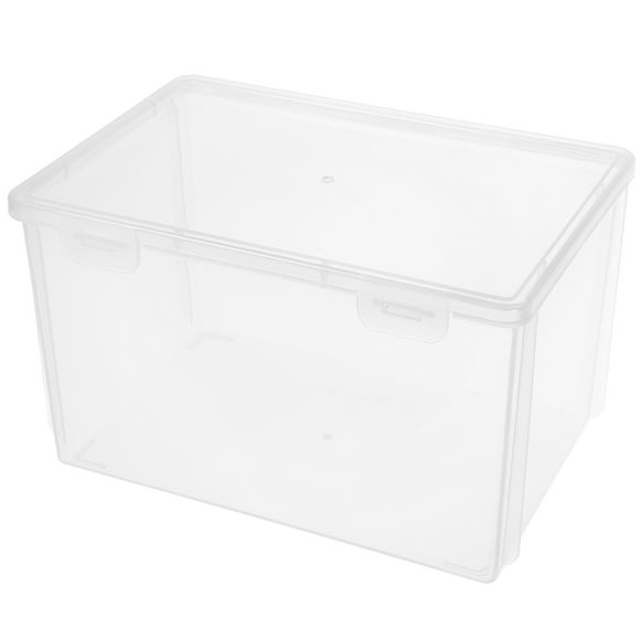 Luxshiny Plástico Transparente Para Polvo Y De Lavandería Con Funcional