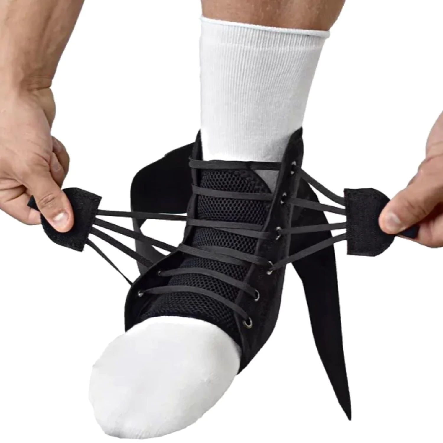 Ankle Brace With Stirrup Stays Figure 8 Straps PDAC L1902 Walmart ankle-brace-with-stirrup-stays-figure-8-straps-pdac-l1902-walmart