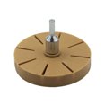 thumbnail image 4 of High-Power Pneumatic Adhesive & Paint Removal Wheel - 4 Inch (100mm) Flat Surface, 15mm Thickness - Efficient Car Body, Glass Sticker Cleaner Tool for Professionals & DIY Enthusiasts - Durable, 4 of 5