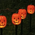 thumbnail image 2 of Luces de jardín fantasma brillantes - Set de decoración de Halloween alimentada por energía solar de 5, encendido/apagado automático, montaje de estaca en el suelo, 2 of 3