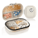 thumbnail image 1 of 2pcs Pastilleros Semanales Organizador Con 7 Compartimentos Xtellar Color beige, 1 of 3