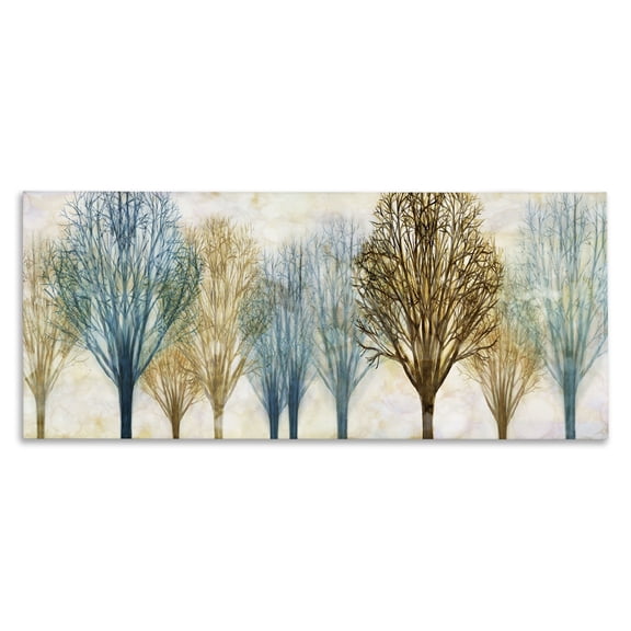 Stupell Industries Contemporary Autumn Tree Forest Bare Branches Canvas Art, 24 x 10, by Chris Donovan
