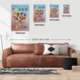 thumbnail image 5 of Peace Love Pride Collie with Rainbow Sunglasses LGBT LGBTQ+ Vertical Matte Canvas Poster Collie Dog Lover Gifts Idea Wall Art Home Decor - 01004, 5 of 5