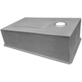 thumbnail image 7 of Ruvati USA RVH7480 30 in. Slope Bottom Offset Drain Single Bowl Stainless Steel Undermount Kitchen Sink, 7 of 7