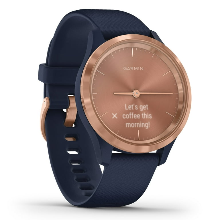 Garmin 010-02238-03 Vivomove 3S Hybrid Smartwatch (Rose Gold