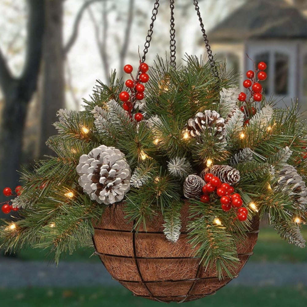 Outdoor hanging christmas decorations discount