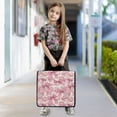 thumbnail image 4 of Zipper Binder Vintage Bow and Roses 1.5 Inch Binder Folder Bag with Shoulder Strap and Handle, 4 of 8