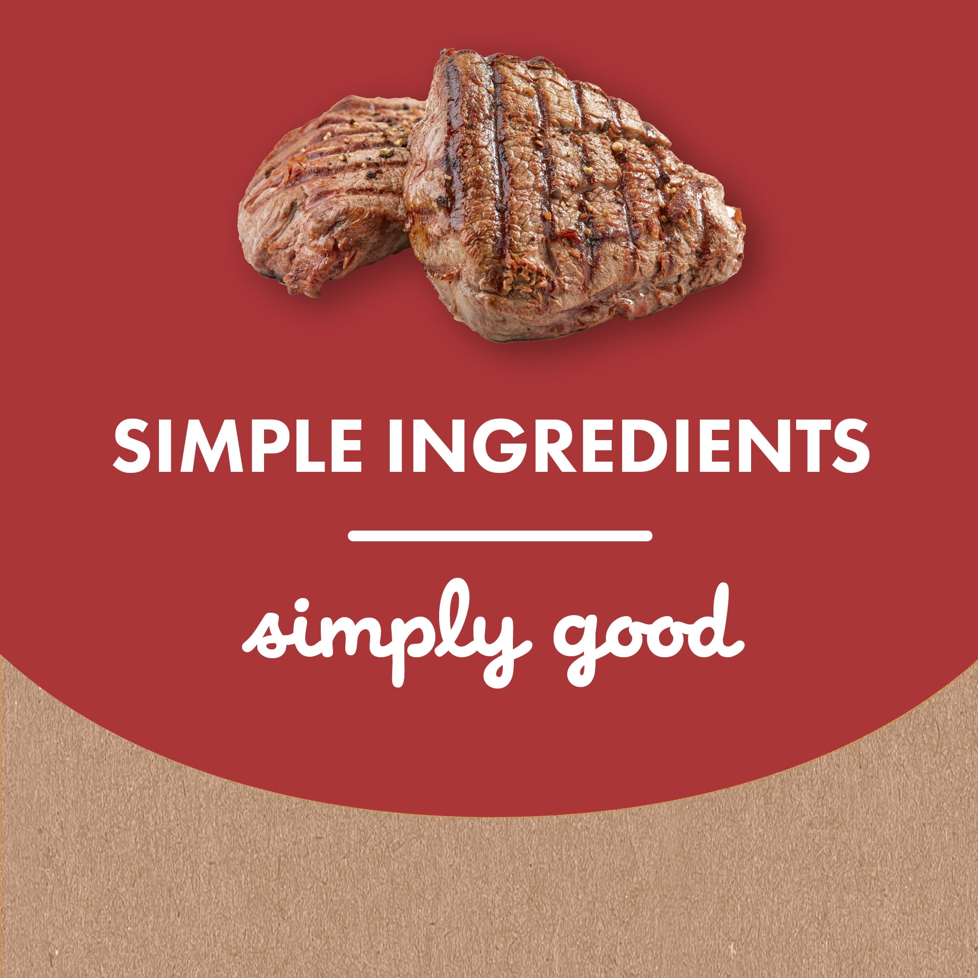 Buddy Biscuits Softies Soft & Chewy Grain Free Dog Treats, Beef, 5 oz. Bag
