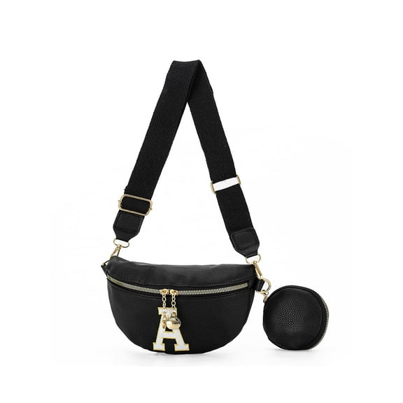 Fashion Fanny Pack with Detachable Coin Purse - Stylish Waist Bag for Daily Use, Travel, Shopping