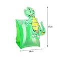 thumbnail image 4 of Brazaletes flotantes de anillo de natación de manga de agua inflable de PVC con inflador (dinosaurio), 4 of 8