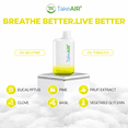 Nicotine Inhalstors TakeAIR+ Nicotine-Free Diffuser Over 4K Puffs, All Natural, Smokeless ...