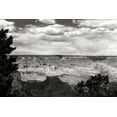 thumbnail image 2 of Taylor, Douglas 24x17 Black Ornate Wood Framed with Double Matting Museum Art Print Titled - Grand Canyon Skies BW, 2 of 4