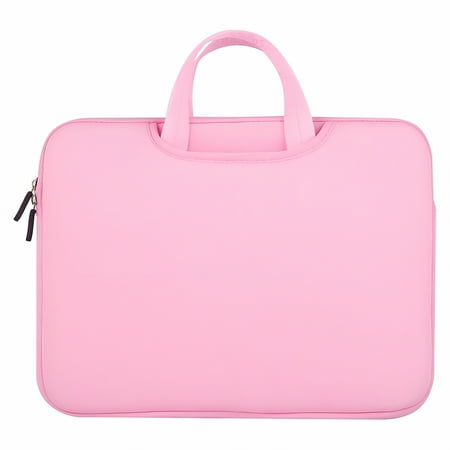 GJX 2026 New Laptop Sleeve Bag 11-15.6 Inch,Durable Slim Briefcase Handle Bag,Notebook Computer Protective Case,Pink,For 11"