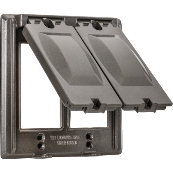 Southwire Topaz Electric WC2225B 25 in 1 Vertical Multi-Use Cover, Bronze, Waterproof