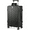 Black, variant on 20 inch Spinner Wheels USB Port Cup Holder Black Hardside Carry-on Luggage