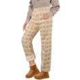 thumbnail image 1 of Gibobby pantalones de vestir Pantalones de pierna recta de felpa y engrosados en invierno 2023 Nuevos pantalones casuales cálidos de talle a cuadros de terciopelo de de imitación(Amarillo, S), 1 of 4