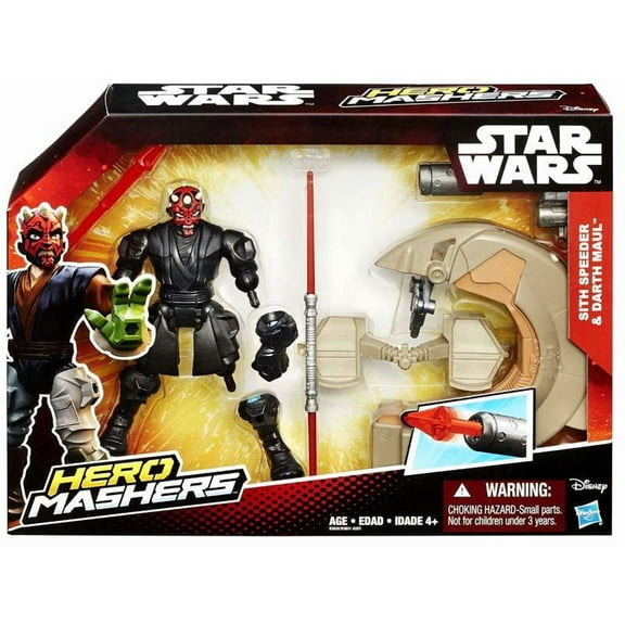 Star Wars Hero Mashers Sith Speeder and Darth Maul