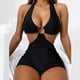thumbnail image 2 of Traje de baño de bikini ajustable con vendaje informal para mujer Conjunto de ropa de playa, 2 of 5