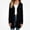 Black, variant on Girls Sweater Jacket Loose Fit Winter Warm Thin Long Sleeve Cardigan Khaki Size 9