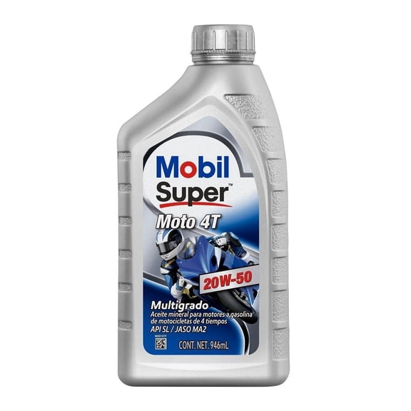 Aceite para Automóvil Mobil Super 20W-50 de 946 ml
