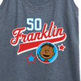 thumbnail image 3 of Peanuts - Franklin Athletic 50 - Women's Racerback Tank Top, 3 of 6