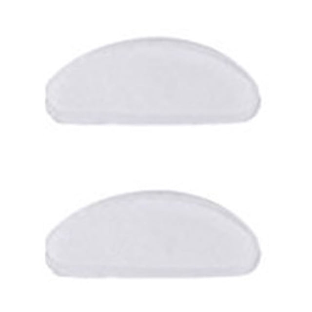 Sonducket Almohadillas nasales de silicona para aumentar la altura, almohadillas nasales finas blancas para anteojos, antideslizante, Type2 NO2