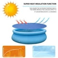 thumbnail image 5 of NSESSHome Pool Covers Blankets for Round Inground Above Ground Swimming Pool, Heavy-Duty Bubble Pool Hot Tub Spa Solar Covers Floating Thermal Blanket (177Inch), 5 of 7