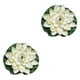 thumbnail image 2 of Loto Artificial de EVA Naiovety Color sólido 2piezas Blanco, 2 of 6