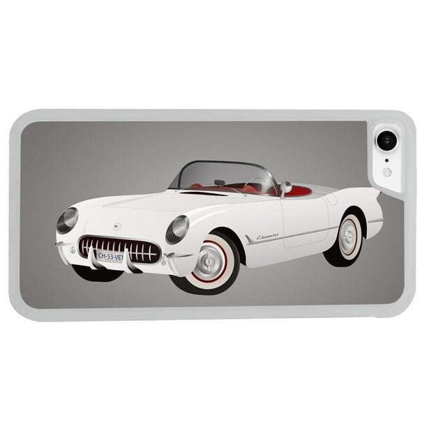 Image Of Classic White Convertible Ford Thunderbird Apple Iphone 8 Frosted Clear Phone Case Walmart Com Walmart Com