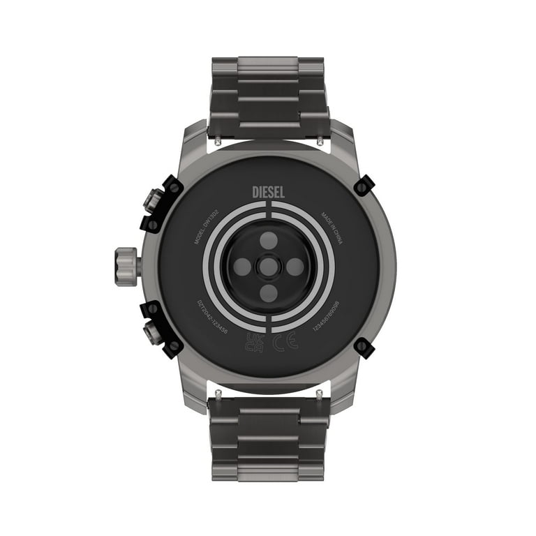 Diesel メンズスマートウォッチ Griffed Gen 6 DZT2040 Diesel DZT2040 Griffed Gen 6 Silver Stainless Steel Bracelet