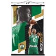 thumbnail image 5 of NBA Boston Celtics - Jayson Tatum 19 Wall Poster with Magnetic Frame, 22.375" x 34", 5 of 6