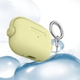 thumbnail image 3 of for Airpods case Clear,Shockproof Case for Airpods Pro 2nd Generation 2022 case,Full Protective Soft TPU Drop Protection Accessories Case with Keychain Charging Case for Women Girls Men,Lightyellow, 3 of 6