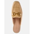 thumbnail image 4 of Time and Tru Women's Buckle Loafer Mules, 4 of 6