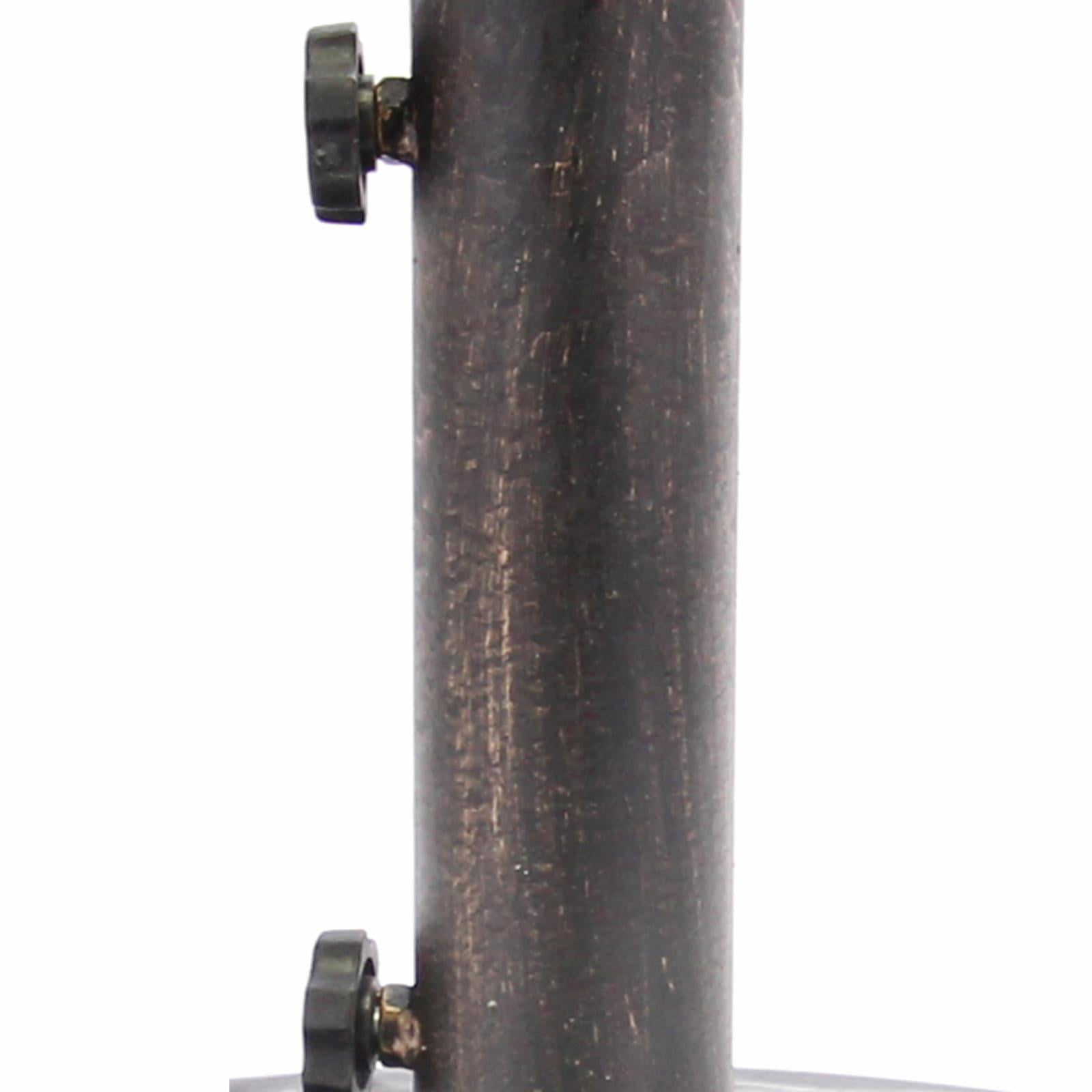 Jordan Manufacturing 44lb Bronze Round Steel Market Umbrella Base