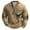 Khaki, variant on Age Norse Mythology Midweight Pullover Sweater With Half Zip Neck Design For Men's Hoodless Casual Street Style