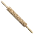 thumbnail image 2 of Leutsin Various Patterns Of Rolling Pin Wooden Carved Cartoon Dough Stick, 2 of 7
