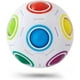 thumbnail image 1 of Bola mágica blanca del arco iris, juego de combinación de colores, divertido rompecabezas de juguete Fidget, 1 of 5