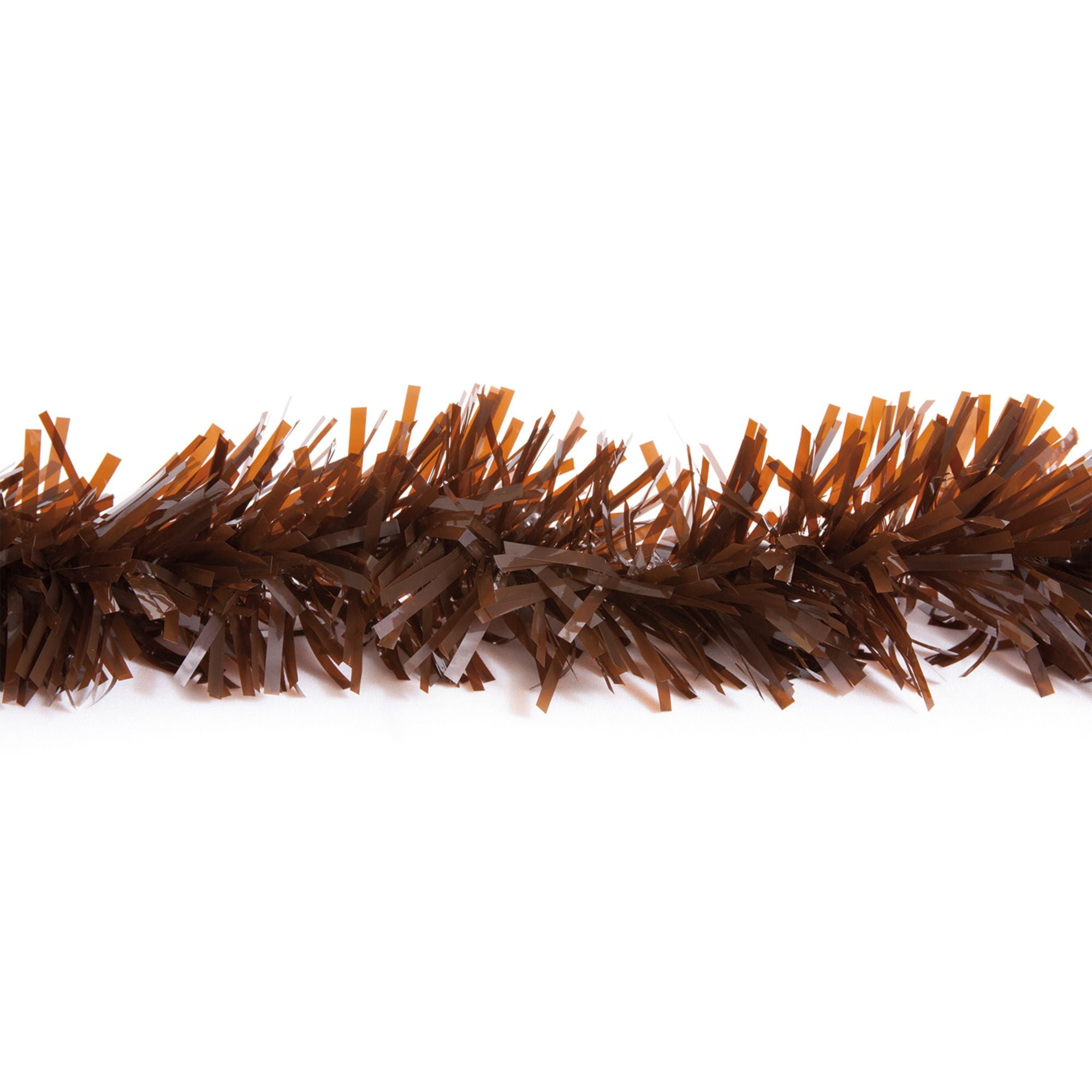 25' Brown Metallic Twist Novelty Christmas Garland