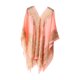 thumbnail image 4 of Mujeres playa gasa gasa cabo vestido accesorios estampado floral gasa cubrir Rojo Yuyangstore Envoltura de chal de gasa, 4 of 8
