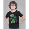 thumbnail image 3 of Gamer Birthday Shirt Level Up Video Game 6th Birthday Youth Kids T-Shirt X-Small Navy, 3 of 5